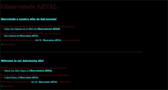 Desktop Screenshot of oarval.org